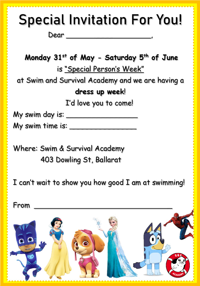 2019 special person week